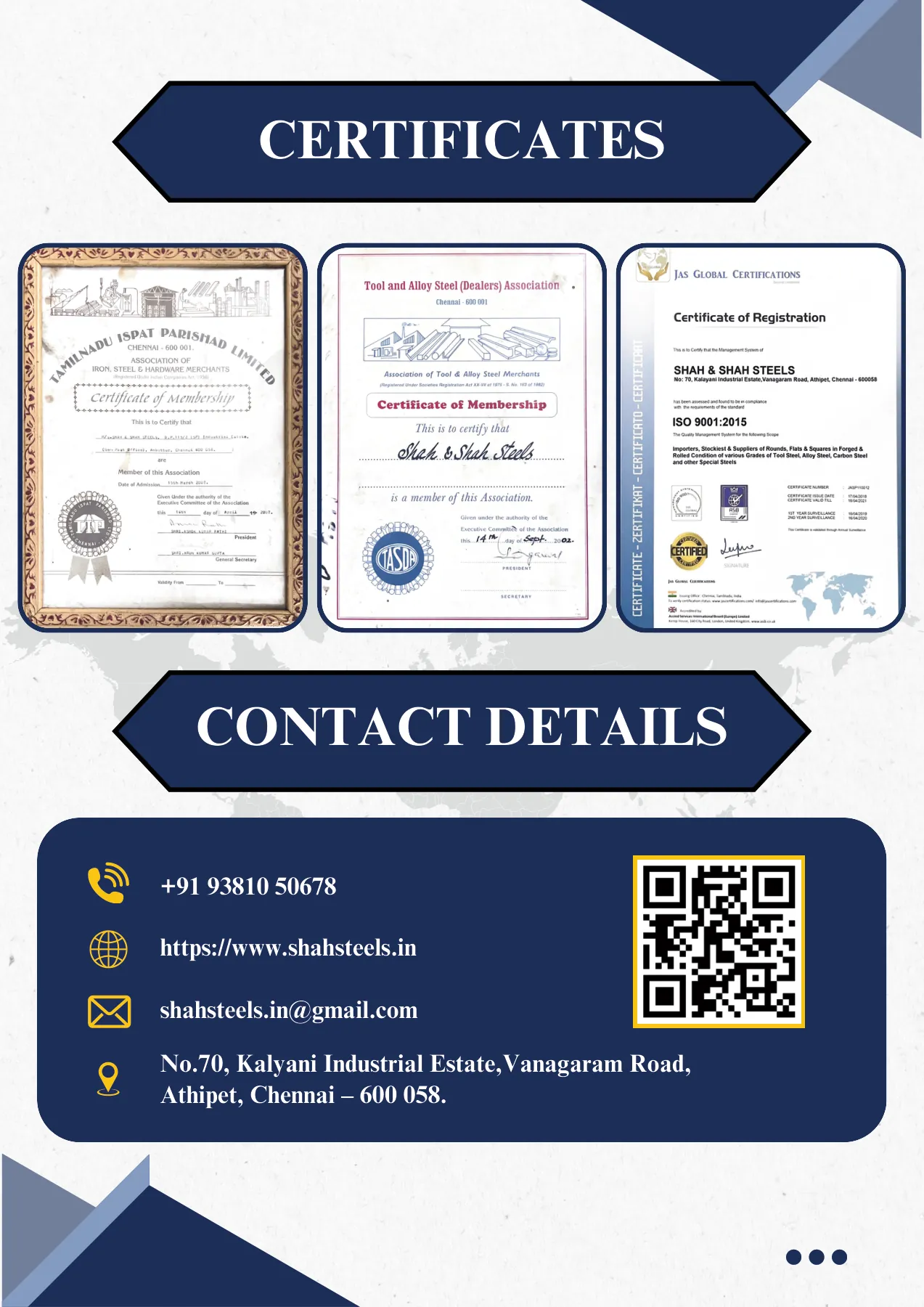 Shah & Shah Steels: clear information, built to last. — project view 12 of 16