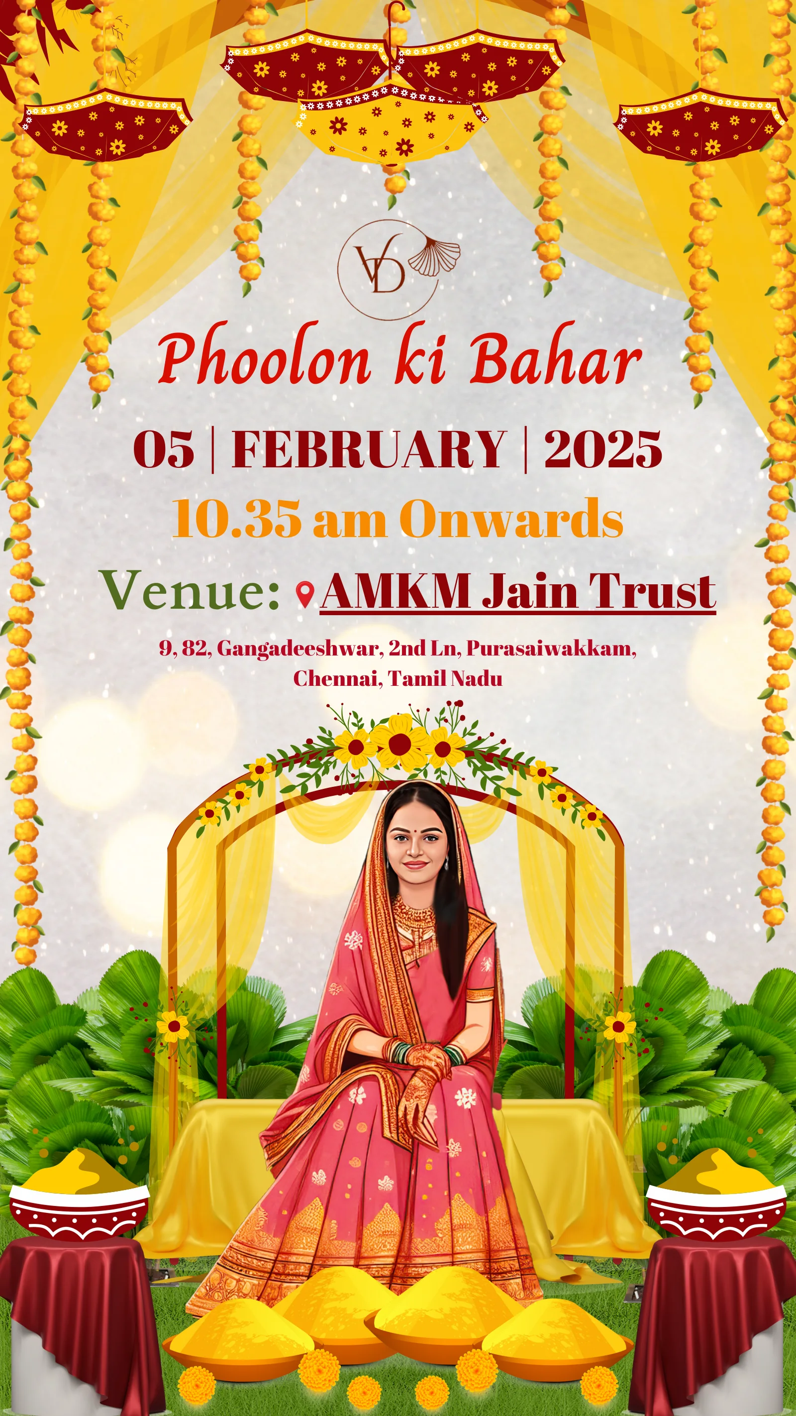 Phoolon Ki Bahar from Dikshitha & Varun: colour in every chapter.