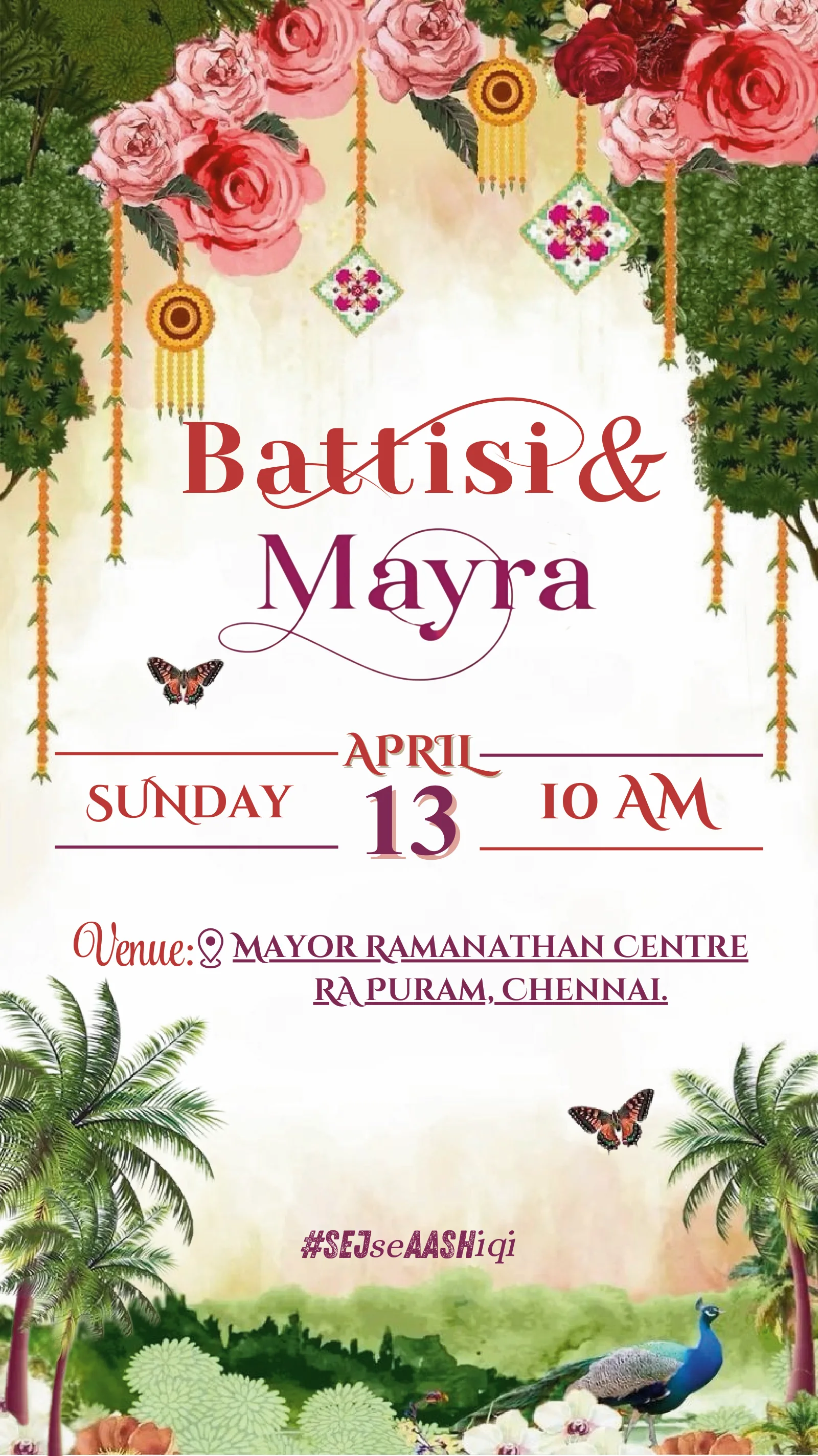 Batwisi & Mayra from Sejal & Aashish: one celebration, many moods.