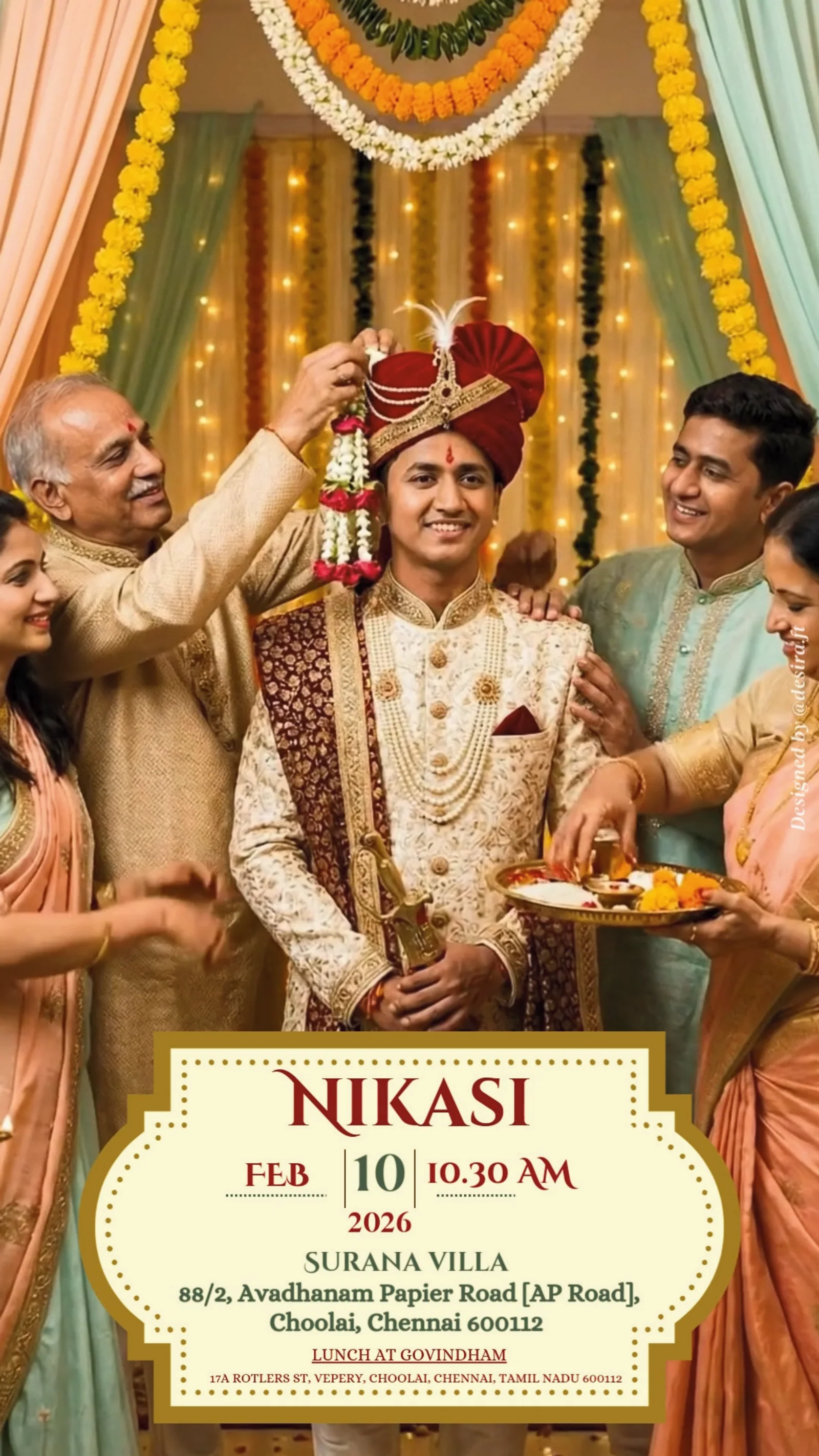 Nikasi from Shreyans & Varisha: tradition, framed cinematically.